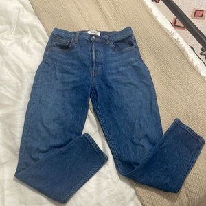 Reformation Jeans Serena High Skinny Crop 28